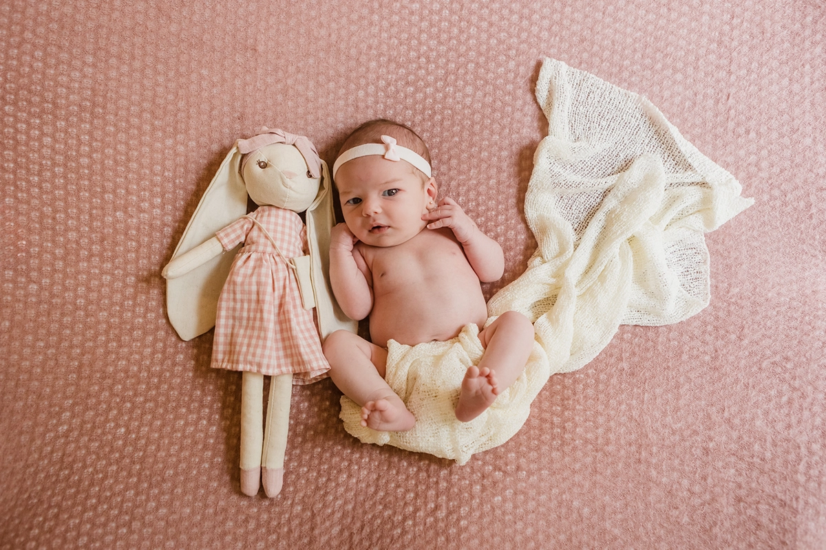 Miriam G. Troncho, fotografía de bebé.